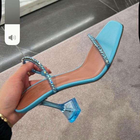 Amina Muaddi Gilda Sandals - Picture 2 of 2